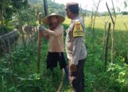 Bhabinkamtibmas Taman Ayu Galakkan Ketahanan Pangan Keluarga