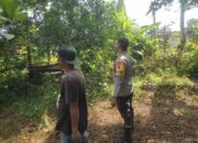 Memperkuat Ketahanan Pangan, Bhabinkamtibmas Kuranji Dalang Gencarkan Kunjungan ke Warga