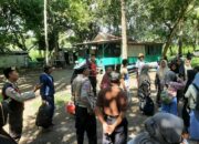 Polisi Aktif Jaga Pantai Elak-Elak, Wisatawan Merasa Nyaman