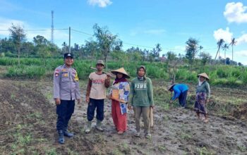 Peran Polri Dalam Swasembada Pangan di Sekotong, NTB