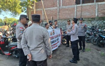 Polres Lombok Barat Gelar Penyuluhan Kamtibmas di Pasar Kuripan