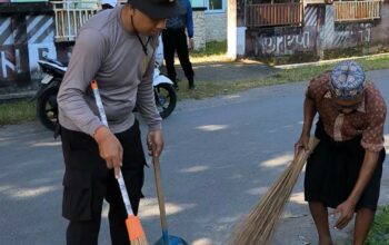 Polsek Batulayar Gelar Bakti Sosial Hari Bhayangkara di Senggigi