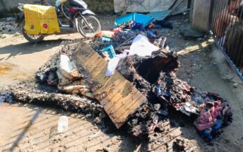 Rumah Warga di Lembar Selatan Ludes Dilalap Api, Kerugian Ditaksir Capai Puluhan Juta Rupiah