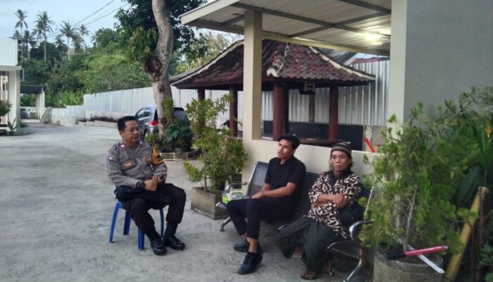Polsek Batulayar Gerakkan Ketahanan Pangan dari Lahan Pekarangan