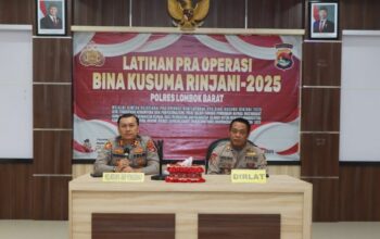 Sinergi Polres dan Warga Lombok Barat Diperkuat Lewat Latpraops Bina Kusuma