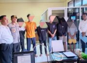 Polsek Dompu Amankan 6 Pemuda di Kos-Kosan, Diduga Bawa Sajam dan Alat Bekas Konsumsi Narkoba