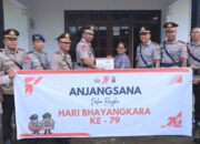 Dalam Rangka Hari Bhayangkara ke-79, Polres Sumbawa Barat Gelar Anjangsana ke Purnawirawan Polri