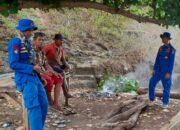 Program Jum,at Curhat, Satpolairud Polres Bima Bersilaturahmi dan Imbau Warga Jaga Harkamtibmas