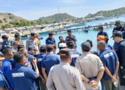 Polsek Poto Tano Berikan Pengamanan Kegiatan Jambore POKMASWAS se-NTB 2025, Wujud Sinergi dalam Menjaga Kelestarian Laut