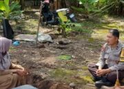 Aipda Ahyar Sambangi Petani Gelogor, Perkuat Program Ketahanan Pangan