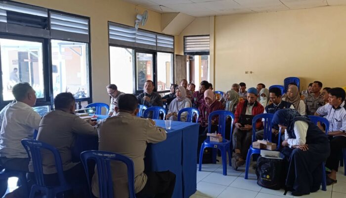 Gerung Perkuat Ketahanan Pangan, Polsek dan PPL Bahas Strategi Serapan Jagung