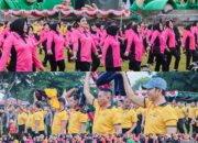 Semarak Hari Bhayangkara ke-79, Polres Dompu Gelar Olahraga Bersama dan Lomba Rakyat