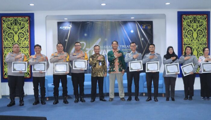 Polres Kutai Timur Raih Penghargaan Mahakam Treasury Award IKPA Sempurna Periode Semester I Tahun 2025