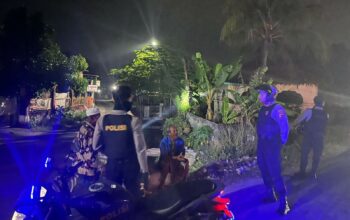 Warga Kuripan Kini Lebih Aman, Polres Lombok Barat Rutin Gelar Patroli Malam
