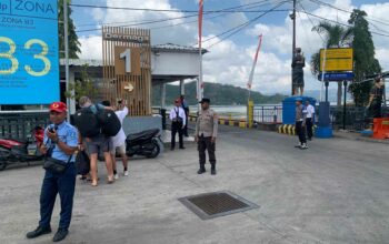 Pengamanan Ketat di Pelabuhan Lembar Lombok Barat, Polisi Pastikan Kelancaran Penyeberangan