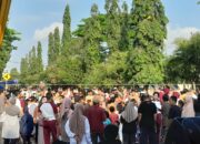 Ribuan Warga Padati Car Free Day di Lombok Barat, Bupati dan Kapolres Turun Langsung