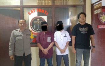 Sat Resnarkoba Polres Dompu Serahkan Dua Tersangka Kasus Narkotika Tahap II ke Kejaksaan Negeri Dompu.