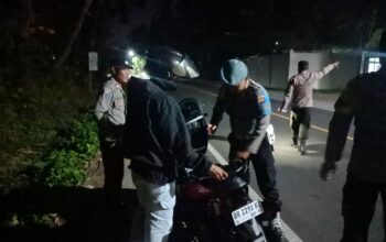 Polsek Gangga Gelar Razia di Jalur Tanjung – Bayan, Fokus Cegah Tindak Pidana 3C