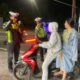 Sat Lantas Polres Lombok Utara Gelar Patroli Blue Light Berikan Himbauan Keselamatan Pada Pengendara