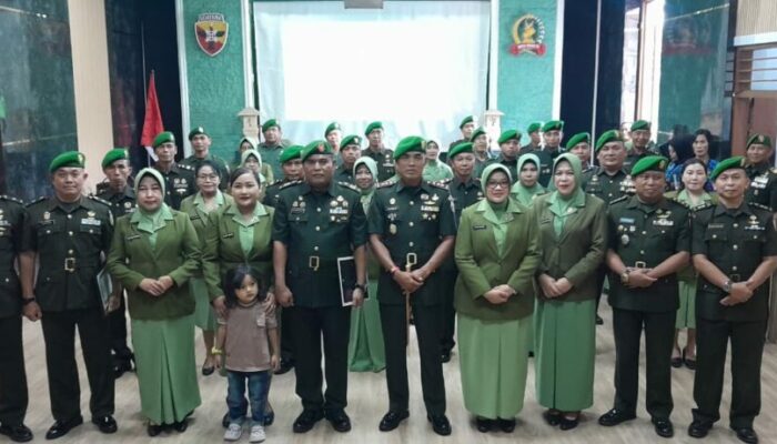 Dandim 1606/Mataram Pimpin Sertijab, Penerimaan dan Pelepasan