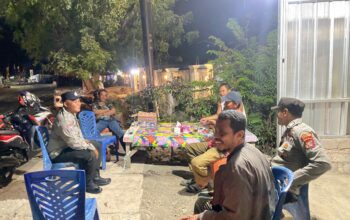 Personel Polsek Poto Tano Laksanakan Patroli Dialogis, Wujudkan Kamtibmas Kondusif