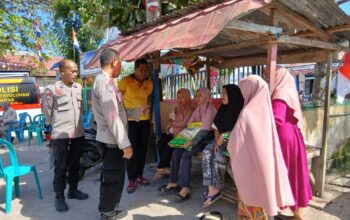 Sat Binmas Polres Bima Kota Laksanakan Jumat Curhat di Kelurahan Dara, Rasanae Barat