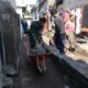 Babinsa Bersama Warga Rampungkan Pembangunan Jalan Paving Blok