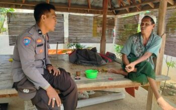 Bhabinkamtibmas Eyat Mayang Dukung Ketahanan Pangan dan Keamanan Desa