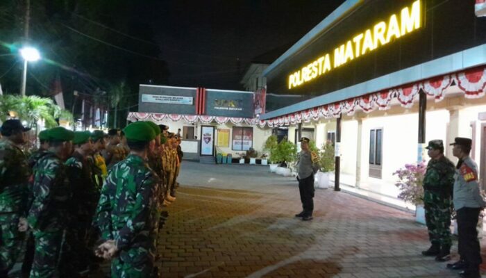 Patroli Gabungan Tiga Pilar Antisipasi Gangguan Keamanan