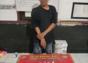 Satresnarkoba Polres Dompu  bekuk seorang pengedar sabu di dusun lanta, Desa rasabou