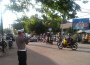 Sat Lantas Polres Bima Kota Laksanakan Rawan Pagi, Wujudkan Kamseltibcarlantas yang Lancar
