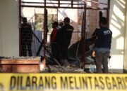 Terduga Pelaku Pembakaran Kantor Inspektorat Kabupaten Bima Diamankan di Polres Bima Kota