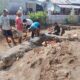 Semangat Gotong Royong di Tanjung, Babinsa Dampingi Warga Bangun Masjid