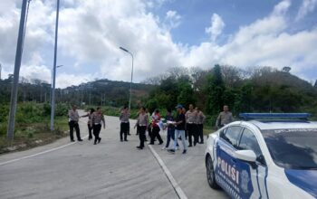 Polres Loteng Bersama Polda NTB Cek Kesiapan Pengamanan Jalur Event MotoGP 2025. ‎