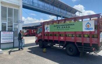 Polres Loteng Lakukan Pengecekan SPPBE, Ungkap Penyebab Kelangkaan Gas LPG 3 Kg