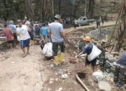 TMMD Ke-126 Kodim 1606 Mataram Pacu Pembangunan Talud Desa