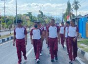 Jaga Kebugaran Tubuh, Personel Polres Bima Kota Gelar Olahraga Bersama