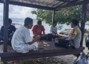 Jurus Bhabinkamtibmas Sekotong: Jamin Ketahanan Pangan dengan Lahan Kosong