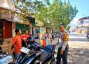 Bhabinkamtibmas Kelurahan Paruga Laksanakan Sambang dan Himbauan Kamtibmas kepada Warga