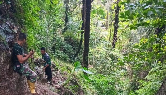 Pengorbanan Satgas TMMD 126 Demi 250 KK Nikmati Air Bersih