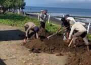 Sinergi Polisi dan Masyarakat, Pantai Dusun Sigi Bersih dan Tertata Berkat Gotong Royong