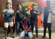SAT RESKRIM POLRES DOMPU AMANKAN SATU PELAKU KASUS PENGANIAYAAN DI SWETE BARAT