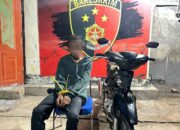 Tim Jatanras Polres Dompu Amankan Pelaku Curanmor di Kelurahan Bada