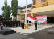 Polres Loteng Gelar Upacara Peringatan Hari Pahlawan “Teladani Semangat Juang Para Pahlawan”.