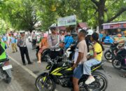 Tertibkan Pengendara, Sat Lantas Polres Sumbawa Gencarkan Razia Gabungan Operasi Zebra Rinjani 2025