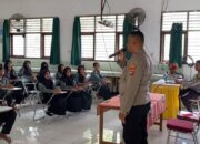 Polsek Sumbawa Sosialisasikan SMA Kemala Taruna Bhayangkara di SMPN 5
