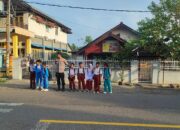 Polsek Rhee Laksanakan Pengaturan Lalu Lintas Pagi, Jamin Keselamatan Anak Sekolah