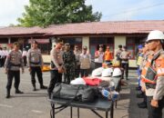 Polres Dompu Gelar Apel Siaga Bencana, Wujud Kesiapsiagaan Hadapi Potensi Alam