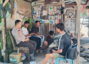 Bhabinkamtibmas Polres Bima Kota Laksanakan Himbauan dan Sosialisasi Layanan Call Center 110 kepada Warga