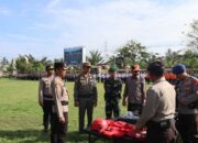 Polres Lombok Utara Gelar Apel Kesiapan Tanggap Darurat Bencana Hidrometeorologi Tahun 2025